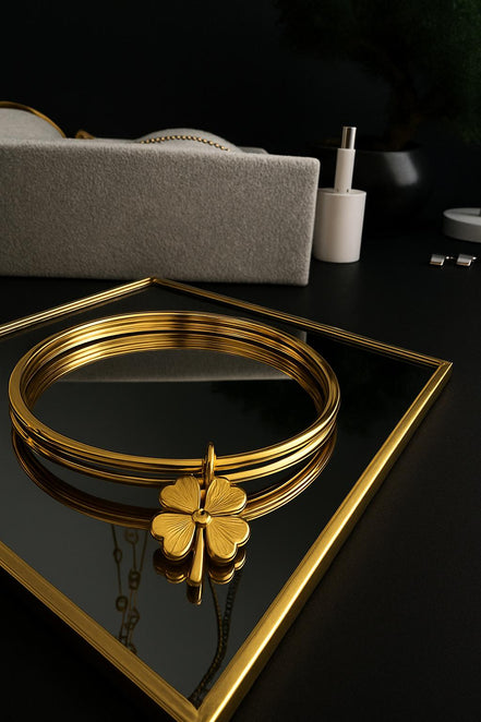 Bracelet trèfle