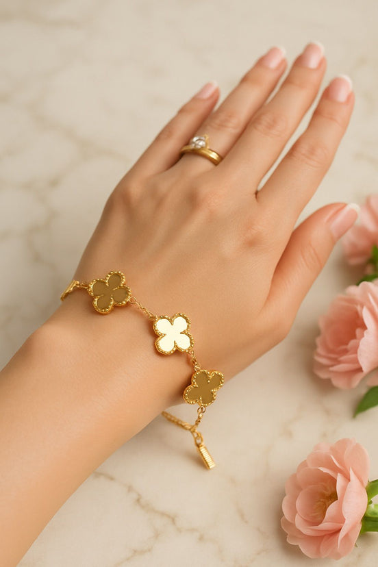 Bracelet fleur