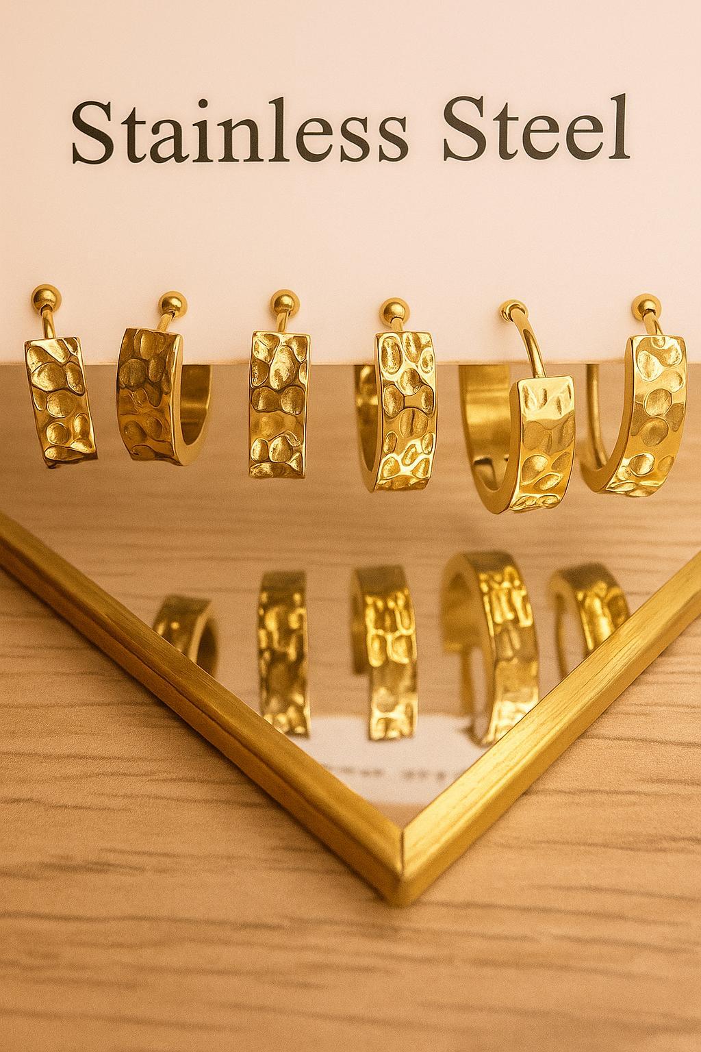 lot de boucles d'oreilles